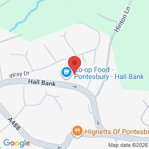 Pontesbury Police Surgery location map