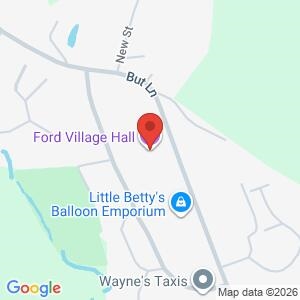 FORD VILLAGE HALL CAR PARK location map