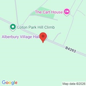 Alberbury Village Hall Mobile Police Surgery location map