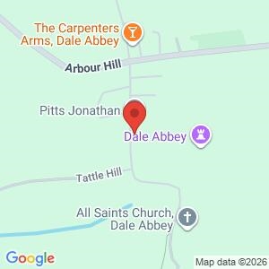 Dale Abbey Community Catch Up location map