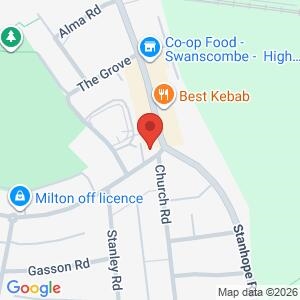 SWANSCOMBE WARD SURGERY location map