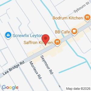 Lea Bridge  location map