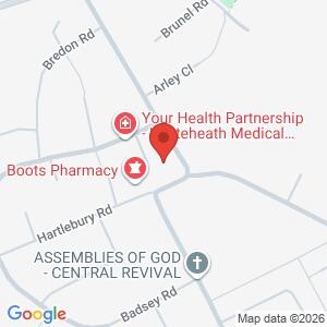 Police Surgery Rounds Green Library location map