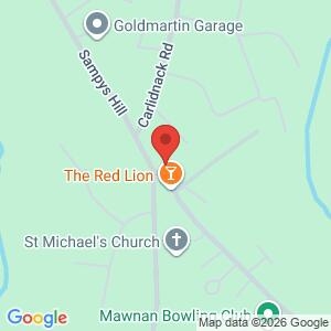 Police drop in session, Sampys Cafe Mawnan Smith location map