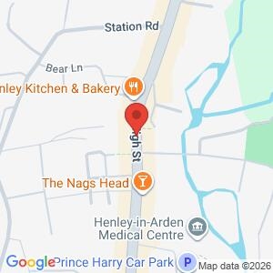 Engagement Stand - Henley-in Arden High Street location map