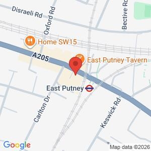 Cuppa with a Copper location map