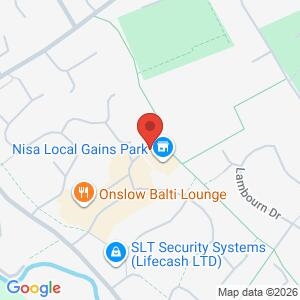 Gains Park Hall SNT Surgery location map