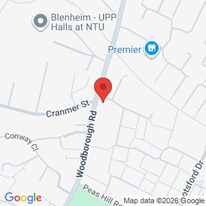 Bicycle Marking and Advice location map