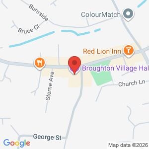 Broughton Coffee Morning location map
