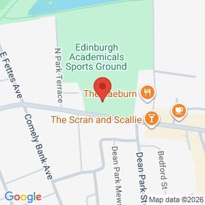 BT Digital Voice Event - Edinburgh location map