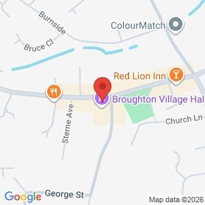 Broughton - Library - Police surgery location map