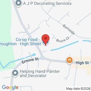 Safer Business Week - Broughton location map