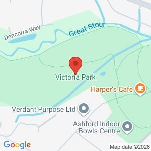 Womens running event location map
