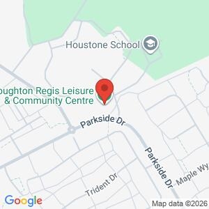 Community Engagement Houghton Regis location map