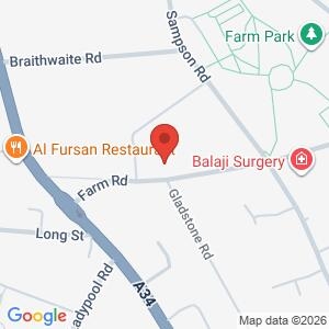 Christ Church- Cuppa with a copper location map