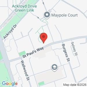 Ward Panel Meeting location map