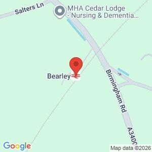 Bearley - Train Station Engagement location map