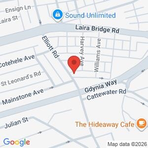 coffee with cops location map