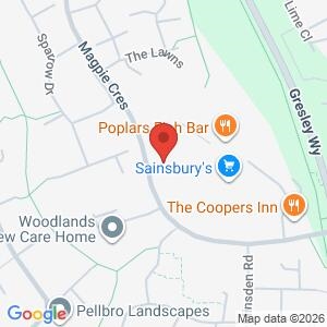 Irish Society Shephall location map