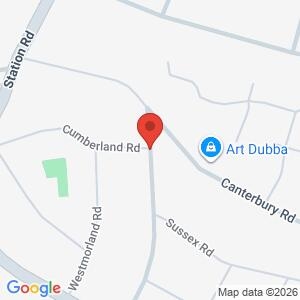 Street Briefing with Headstone SNT at Cumberland Road junction with Durham Road Harrow. location map