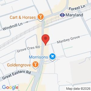 TALK WITH A COPPER/ DISCUSS LOCAL PROBLEMATIC ISSUES/MANBEY GROVE CENTRAL N/T BAPTIST CHURCH E15 location map