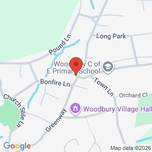 Community Meeting at Woodbury Church Rooms location map