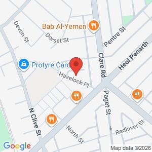 Grangetown Hub  location map