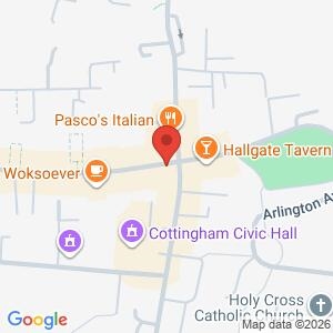 Cottingham Christmas Festival location map