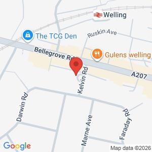 Ward Panel Meeting location map