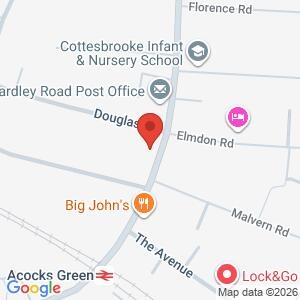 Community Meeting location map