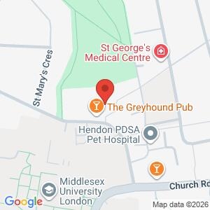 Ward Panel Meeting location map