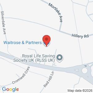 Police surgery at Waitrose Cafe, London Road, Worcester location map