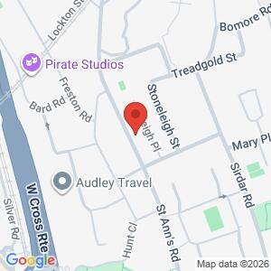 Crime Prevention Stall location map