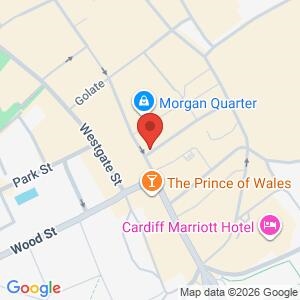 Tea blending workshop / Cupper with a copper  location map