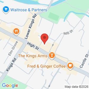 Berkhamsted High street Crime prevention stall - Super drug  location map