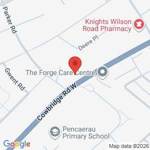 Dusty Forge location map