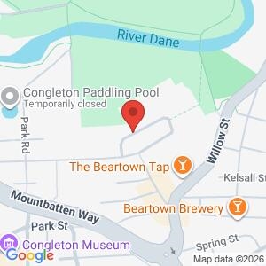 Beat Surgery at Congleton Leisure centre  location map