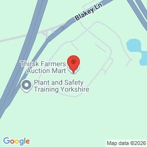 Vintage tractor and engine event location map
