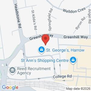 Crime Prevention Stall location map