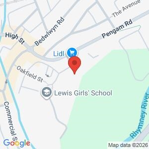 GAMING VAN YSTRAD MYNACH  location map
