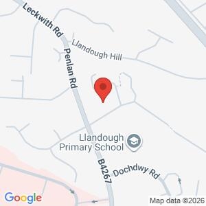 Llandough PACT Meeting location map