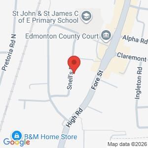 Ward Panel Meeting location map