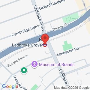Crime Prevention Stall location map