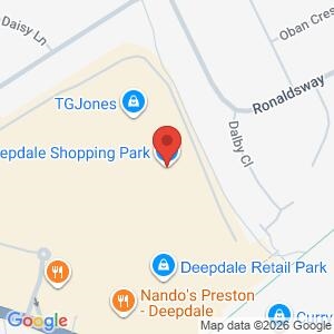 Deepdale Retail Park - In the Know location map