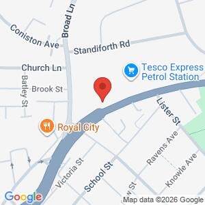 Contact Point/Surgery location map
