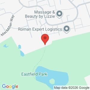 Walking surgery Eastfield park location map