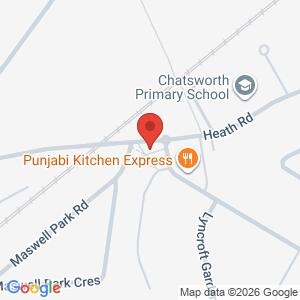 Community meeting location map