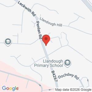 Over 50's Llandough Coffee Social location map