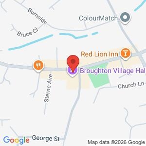 Broughton - Library - Police surgery location map
