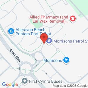 Cupp location map